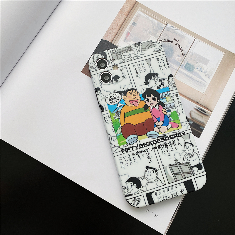 Ốp Lưng In Hình Doraemon Đáng Yêu Cho Iphone 12 Pro Max / I7 / I8 Plus / X / Xs / Xr / Xs Max / 11 / 11 Pro / 11 Pro Max / Se2