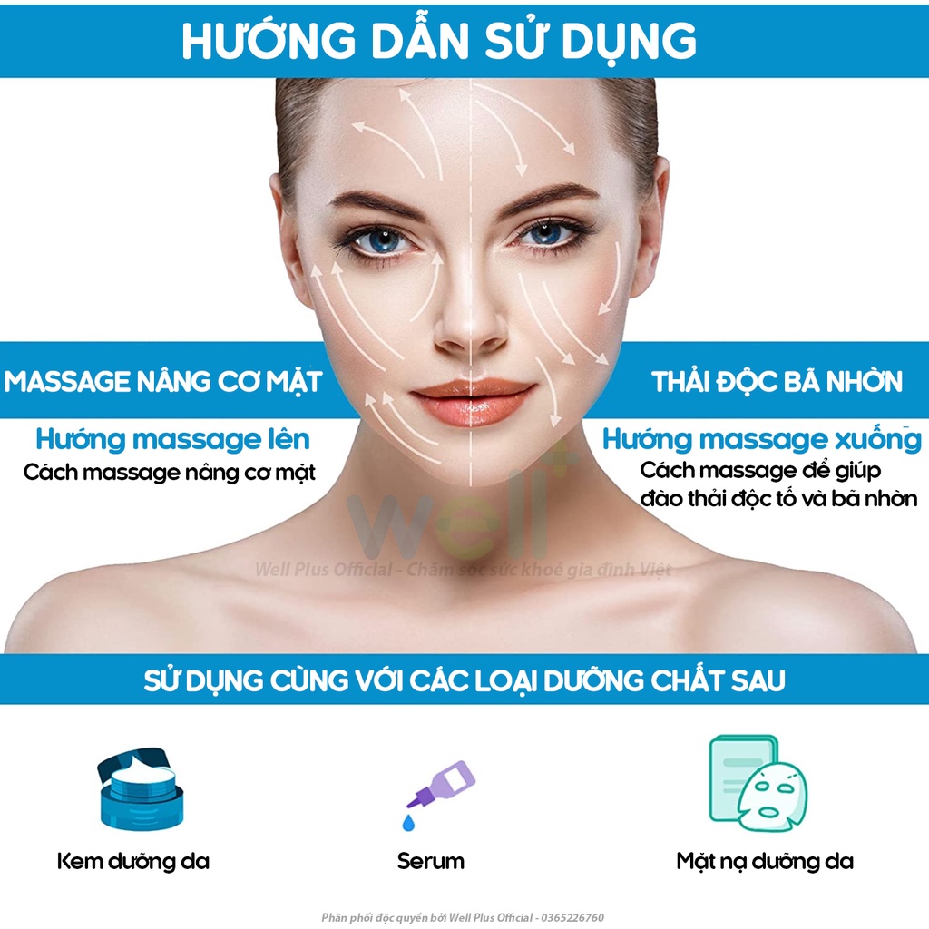 Thanh Lăn Đá Lạnh Poleview Massage Mặt Giảm Bọng Mắt Và Thu Nhỏ Lỗ Chân Lông - Quả Cầu Lạnh Mát Xa