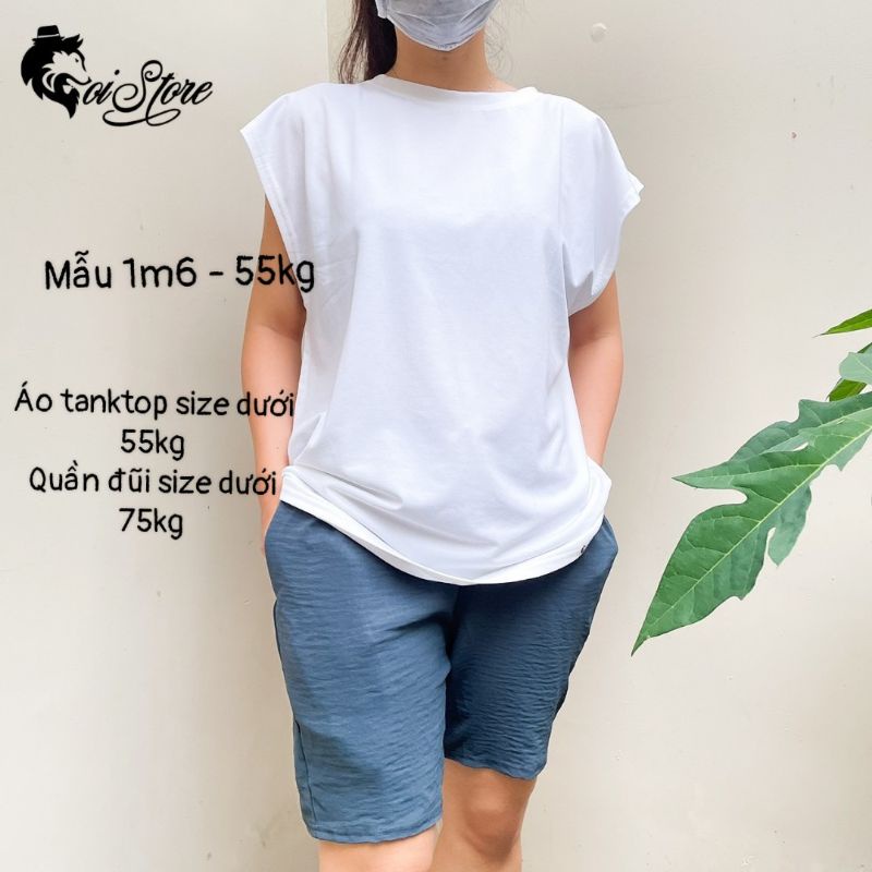 40-100kg quần short/quần đùi đũi mặc hè thời trang bigsize unisex Sói Store