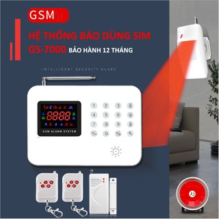 Hệ Thống Báo Động Chống Trộm GS-7000