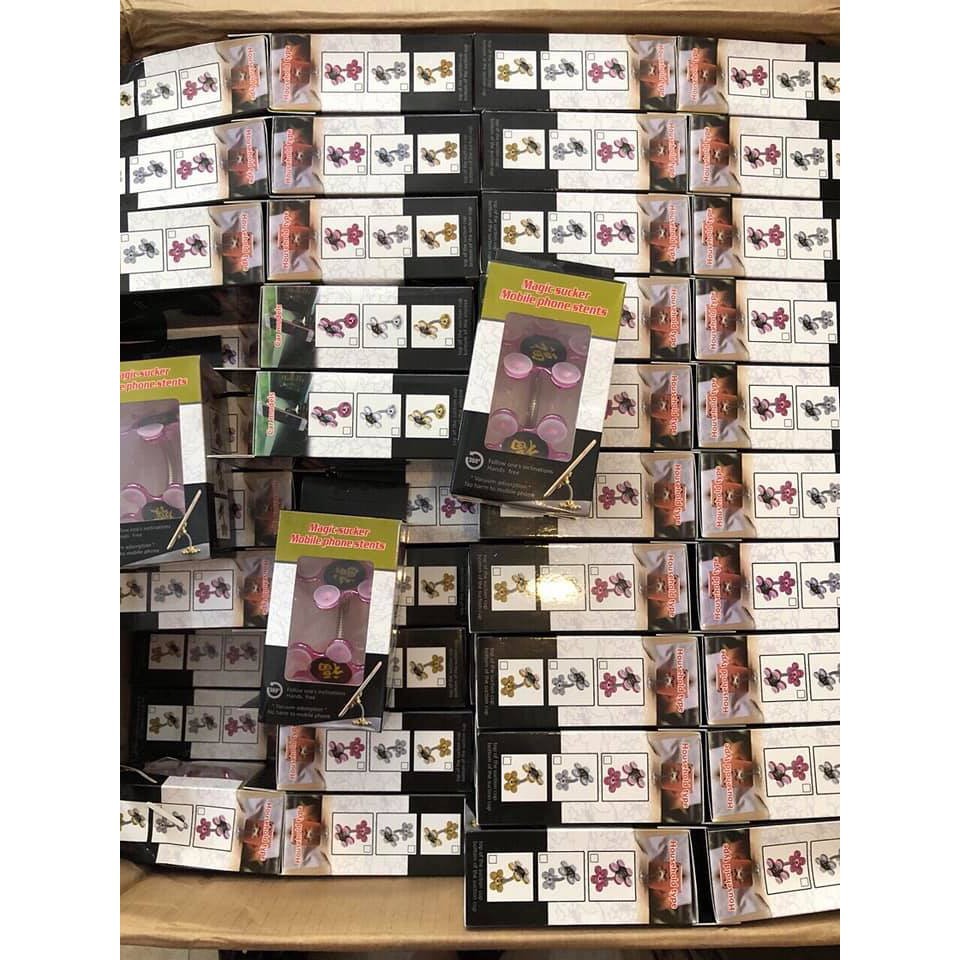 Giá Đỡ Điện Thoại Hít Hoa Chân Không Điện Thoại Hình Bông Hoa 5 Cánh 2 Đầu | BigBuy360 - bigbuy360.vn