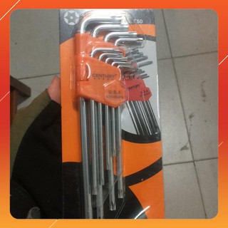 Bộ lục giác bông gắn ốc salaya , titanium gr5 gồm 9 cây từ nhỏ tới lớn