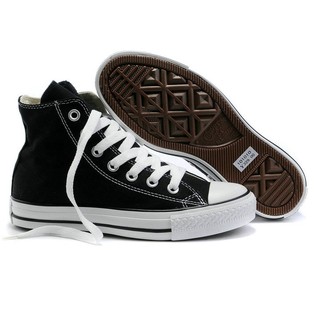 Giày CV Allstar Nữ Đen Cổ Cao