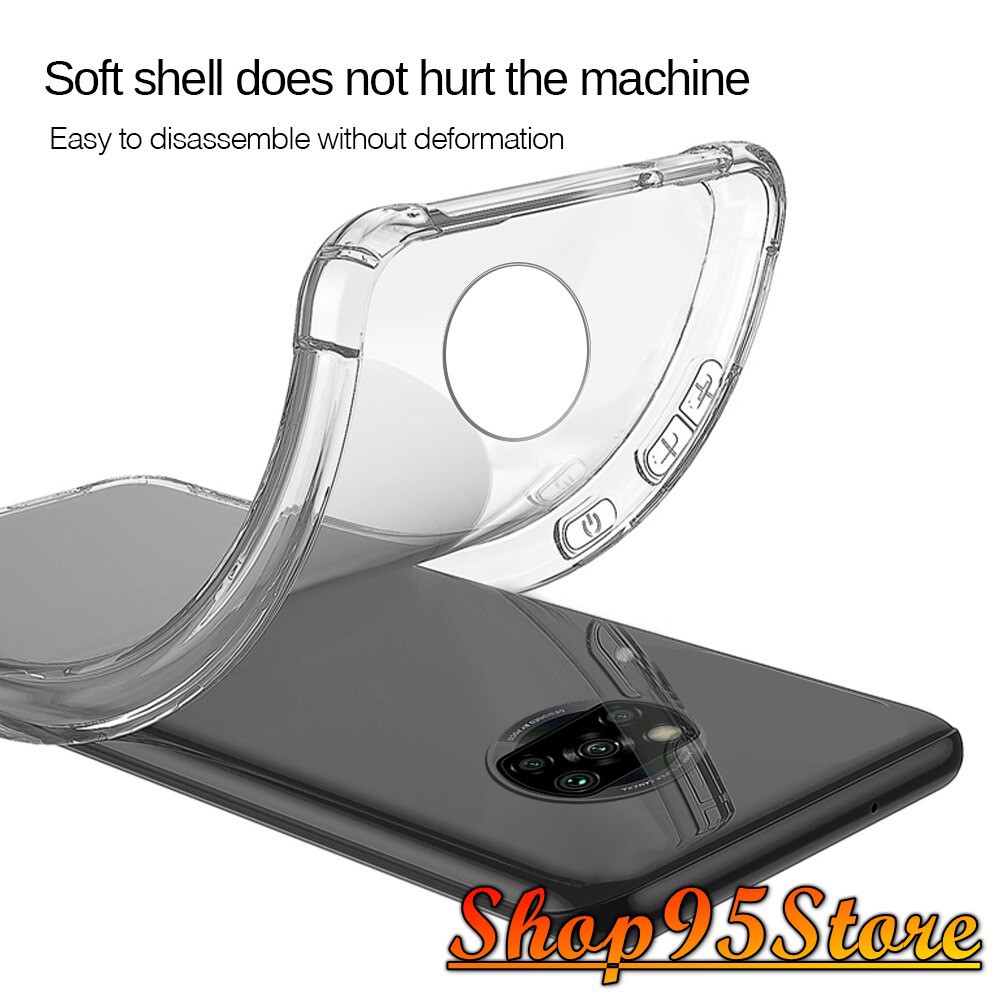 Ôp lưng silicon chống va đập Xiaomi Poco X3 NFC