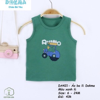 Áo ba lỗ Dokma bé trai