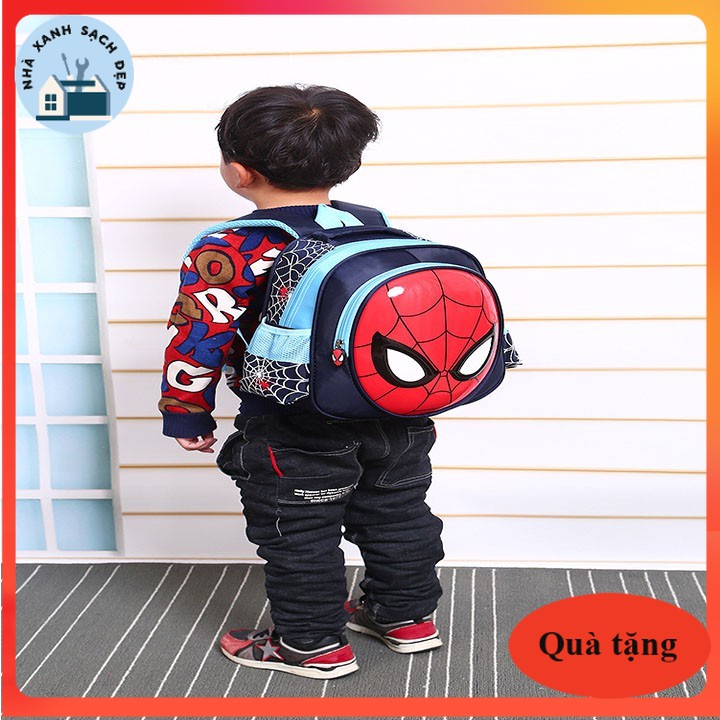 BALO TRẺ EM CAO CẤP - BALO NGƯỜI NHỆN CHO BÉ TRAI PHONG CÁCH
