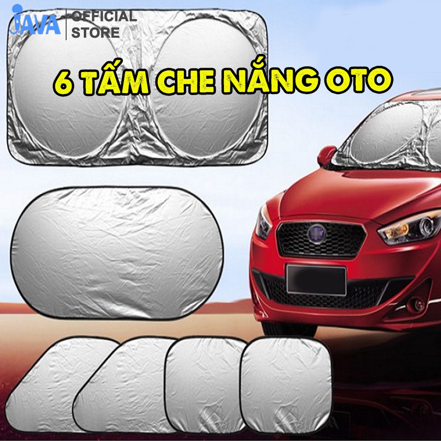 Loại to dày - Bộ 6 tấm che nắng Ô Tô 3 lớp