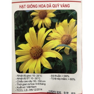 Hạt giống Hoa Dã Quỳ Vàng / Dã Quỳ Đỏ 💐