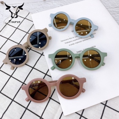 Mắt kính thời trang cho bé hình tròn