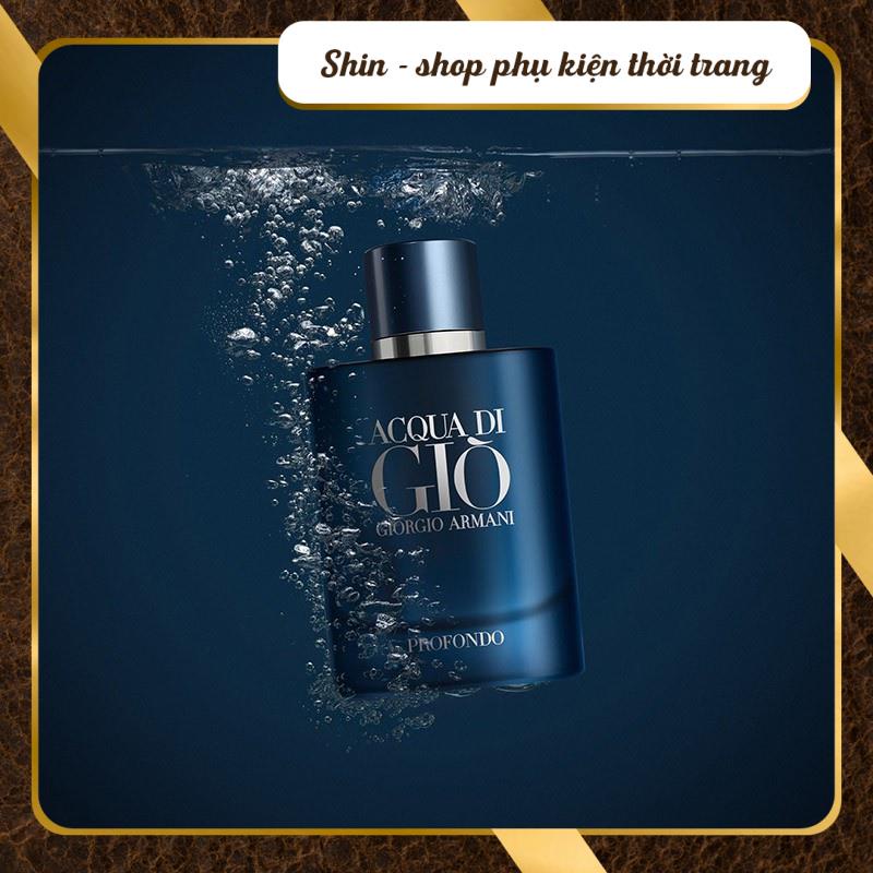 Nước hoa nam dầu thơm nam tính Giò Đen Aqua Di Gio Profumo 100ml lưu hương lâu mạnh mẽ cuốn hút - Shin Shop | BigBuy360 - bigbuy360.vn