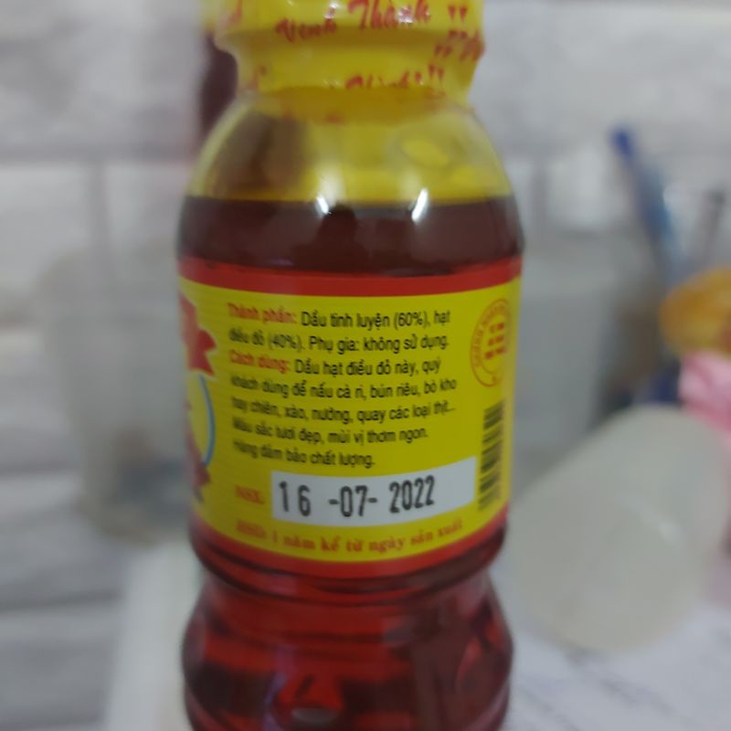 Dầu Điều Đỏ Vinh Thành 250ml