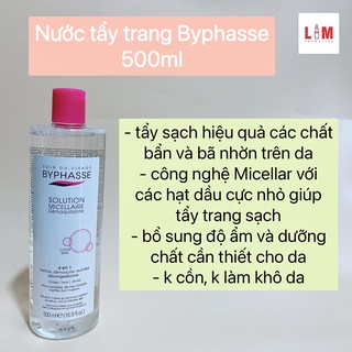 Nước tẩy trang sạch sâu byphasse 500ml