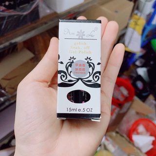 Cặp base top gellish đen, base top cứng móng gelish đen