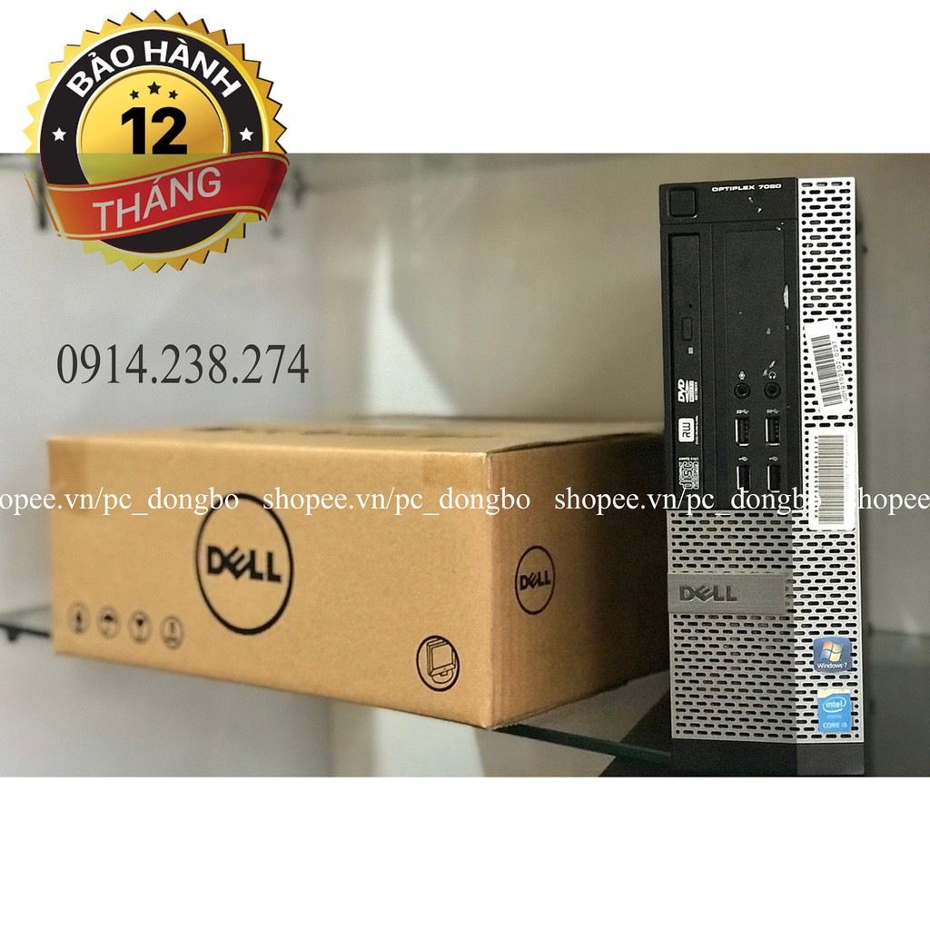 Bộ máy tính để bàn Dell Optiplex core i7, Ram 8GB, ổ cứng SSD 120GB, HDD 500GB, Màn hình DELL Dell 22 inch- BH 12T | BigBuy360 - bigbuy360.vn