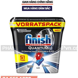 Viên rửa bát Finish Quantum Ultimate 51 viên