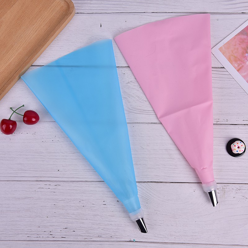 Bộ Dụng Cụ Bắt Kem Trang Trí Bánh Bằng Silicone