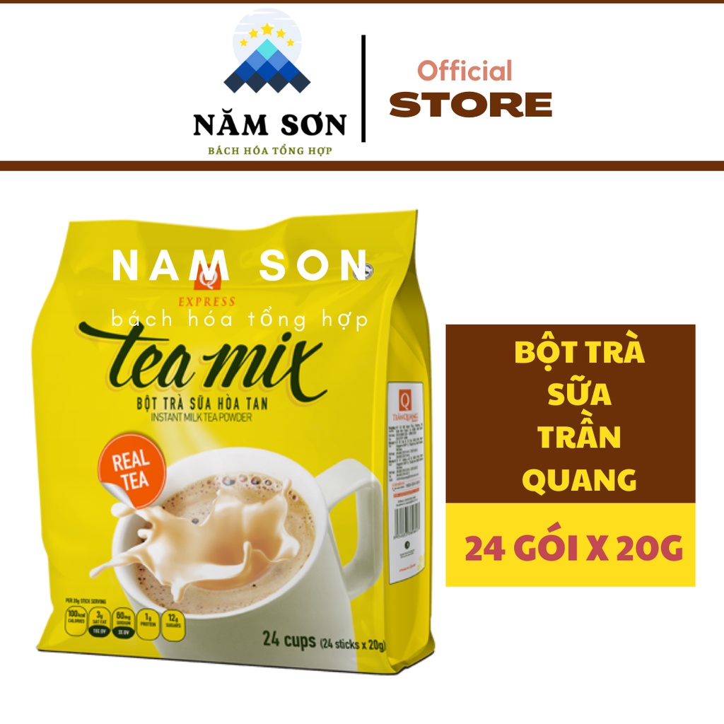 Trà sữa Tea mix Trần Quang bịch 480g