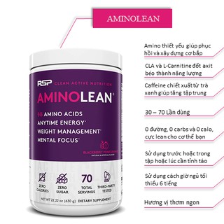 Amino Lean hàng chính hãng - Whey Cat