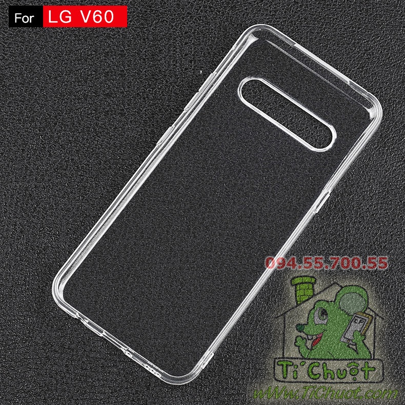[Loại Tốt-Ảnh Thật] Ốp lưng LG V60 Silicon Dẻo Trong Suốt