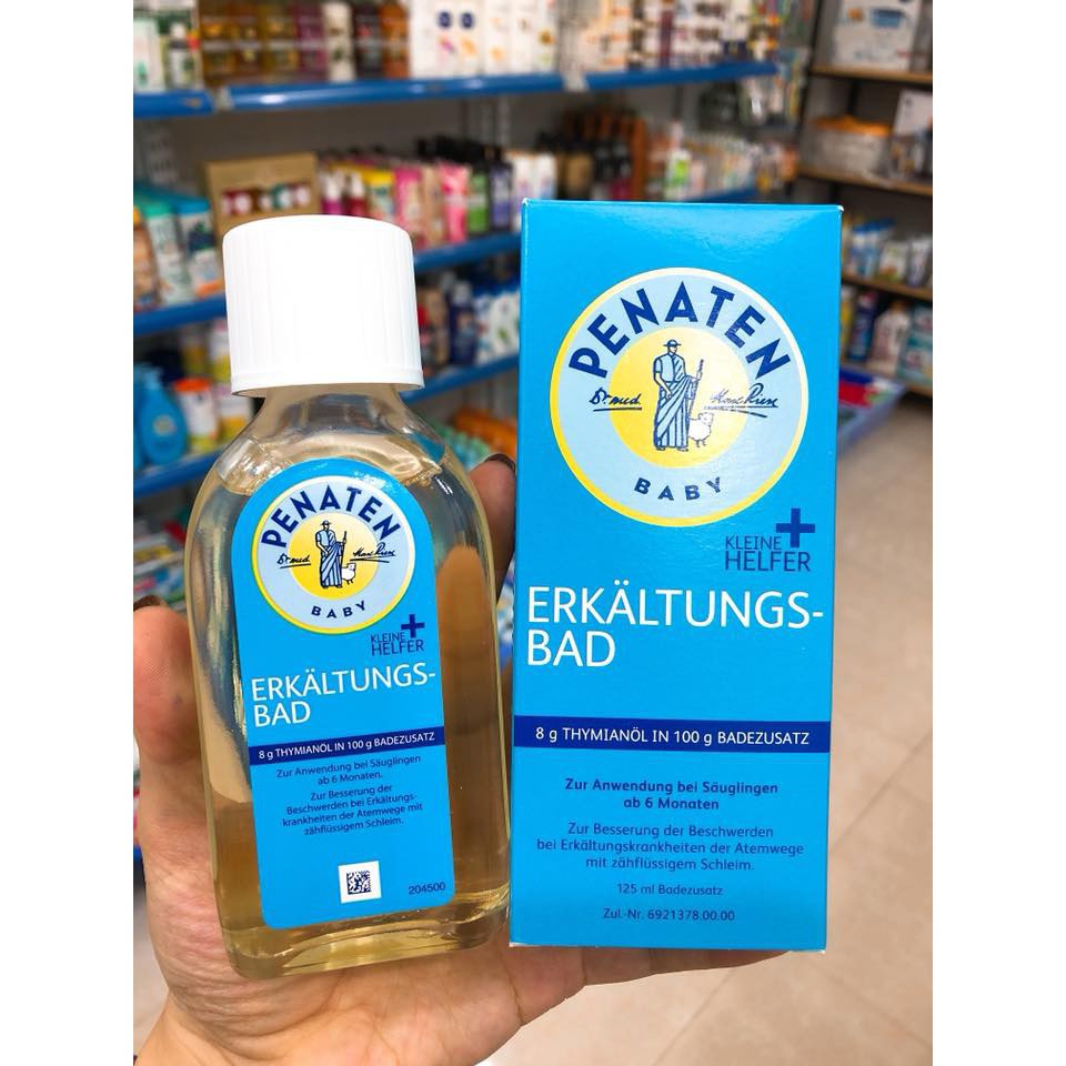 ( Hàng Đức Chuẩn )TINH DẦU TẮM PENATEN CHỐNG CẢM CÚM