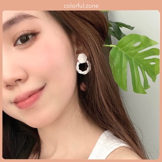 Khuyên tai / Bông tai nữ handmade đất sét Nhật - Twisted 1