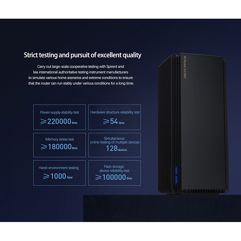 Bộ phát WiFi Xiaomi Mi Router AX1800 | AX3000 Hỗ trợ mesh, WiFi 6, 5 Core