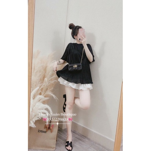 Áo dập ly siêu Hot hàng 1 lớp ạ ảnh thật trải sàn