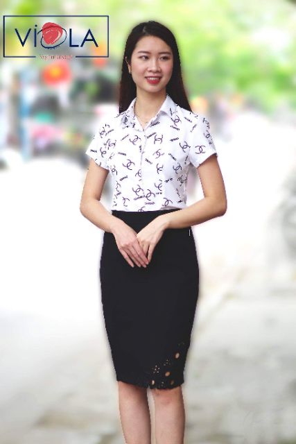 [VIOLA]_Chân váy bút chì 2 lớp co giãn nhẹ CV2502 | BigBuy360 - bigbuy360.vn