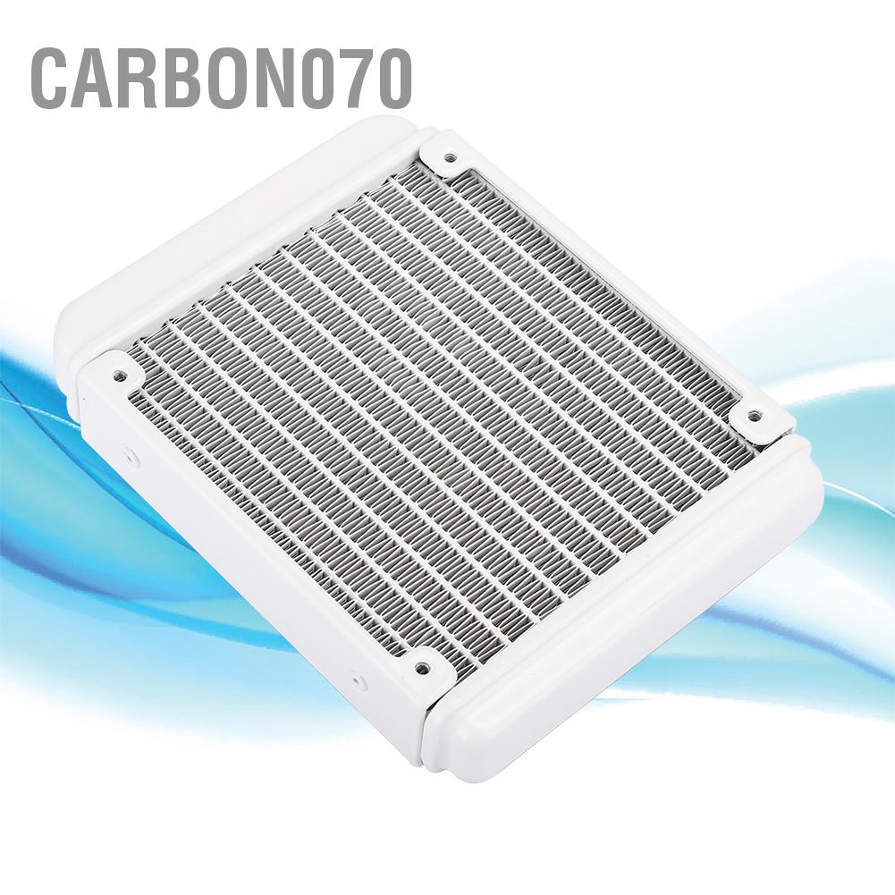 🌟Hàng HOT Nhôm Tản nhiệt CPU 12CM nước làm mát máy tính chuyên nghiệp với cổng phun nước【Carbon070】