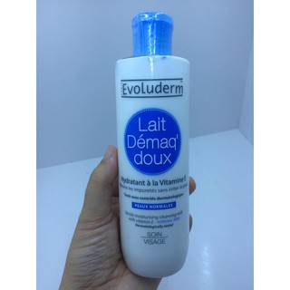 ( HSD_2020) Sữa Tẩy Trang Evoluderm Lait Démaq' Doux