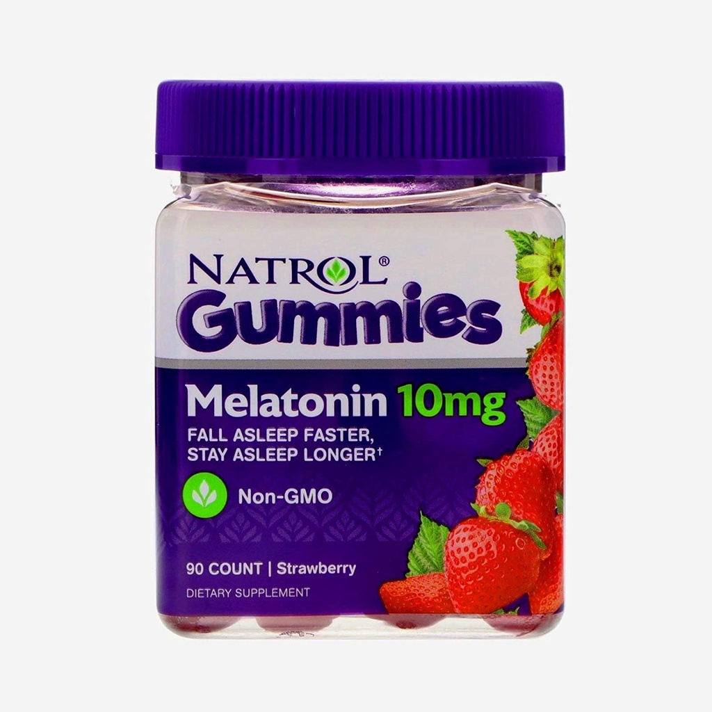 [DATE 8/2023] Kẹo dẻo Natrol Melatonin 10mg Gummy 90 VIÊN