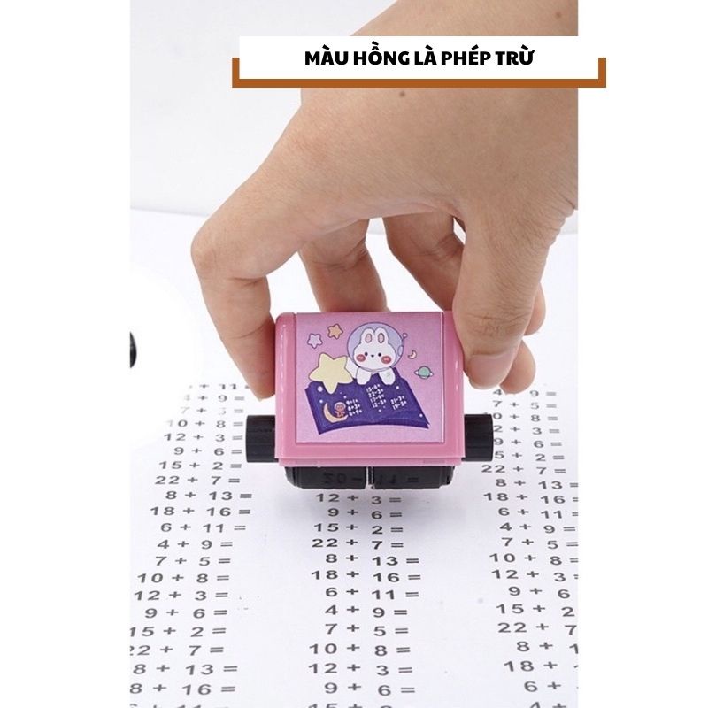 Con Lăn Phép Tính Cộng Trừ Toán Học Giúp Bố Mẹ Giao Bài Tập Cho Con Tự Học Cực Kỳ Tiện Lợi