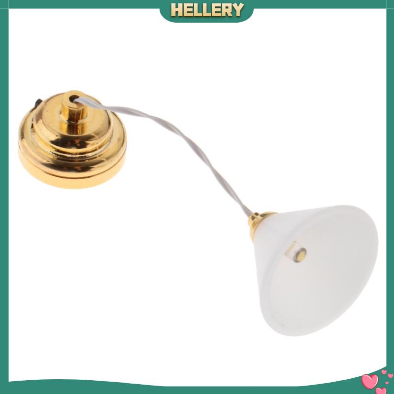 Mô Hình Đèn Trần Tỉ Lệ 1 / 12 Dùng Trang Trí Nhà Búp Bê