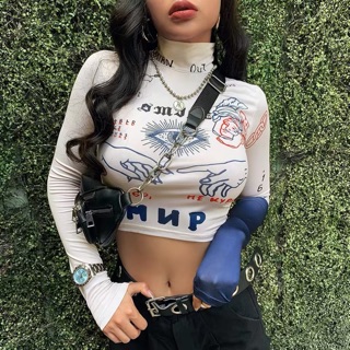 [Hàng Order] Áo croptop kiểu