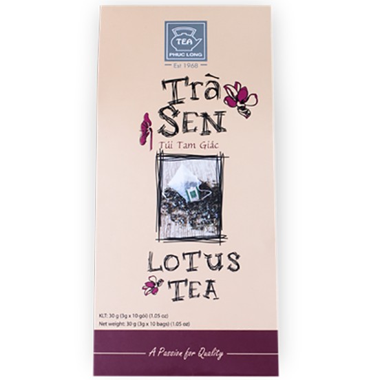 Trà Sen Túi Tam Giác - Phúc Long Coffee & Tea