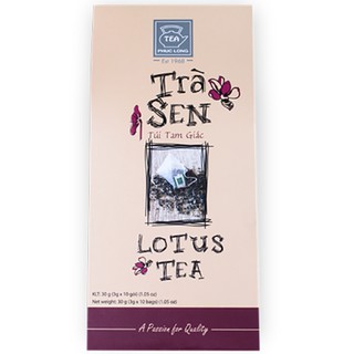<LUÔN CÓ SẴN HÀNG> Trà Sen Túi Tam Giác - Phúc Long Coffee & Tea