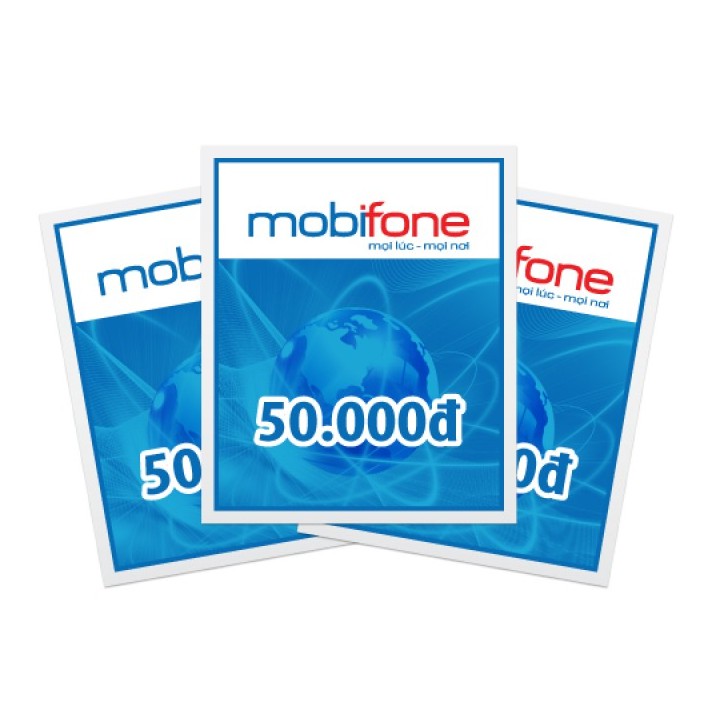 Thẻ Nạp Mobi 50k - Shop C3TEK
