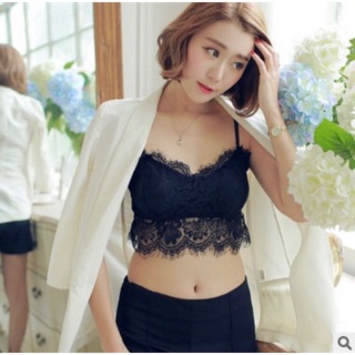 Tuyệt Áo croptop ren cao cấp chuẩn