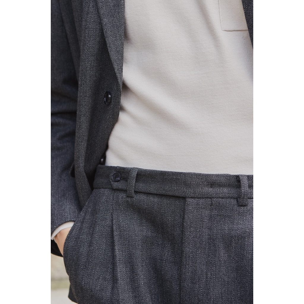 Quần âu 247 - 248 ERRINGBONE OVER FIT