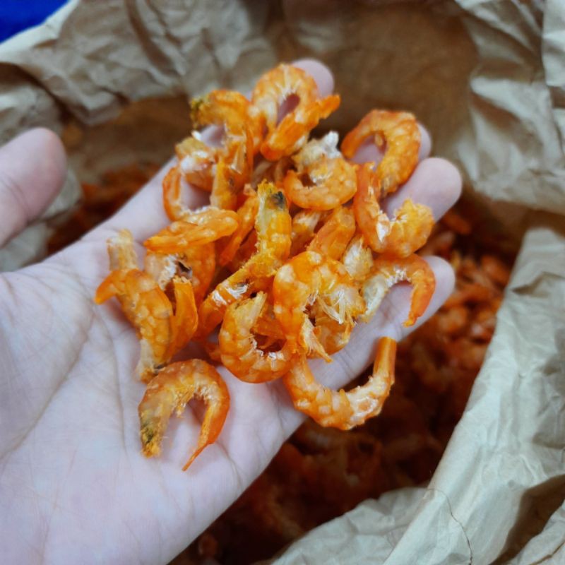 Tôm đất Năm Căn khô ráo, ngọt thơm (500g size 1 - size 2)