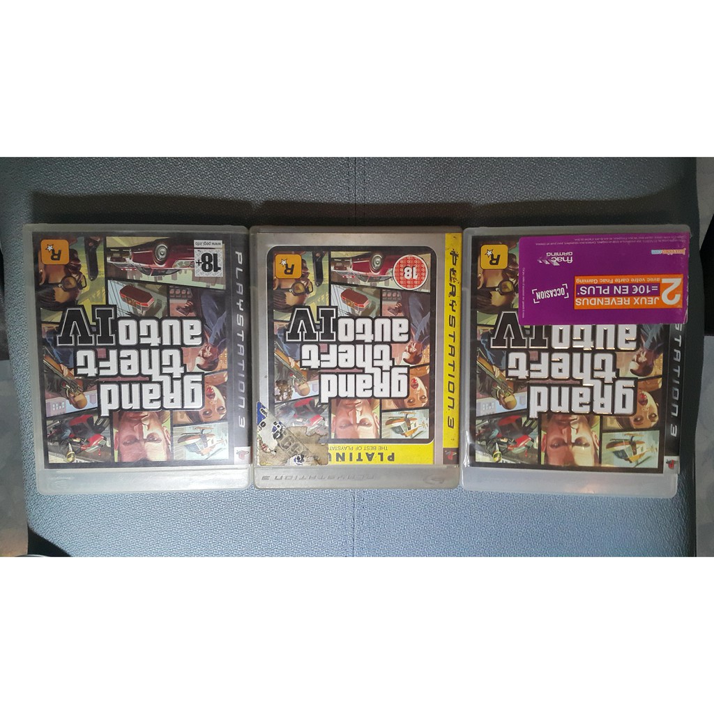 Đĩa game PS3 Grand Theft Auto IV hộp đầy đủ