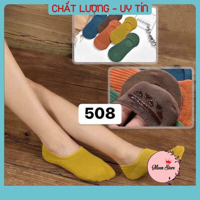 Set 10 đôi tất hài cotton siêu co giãn mã 508