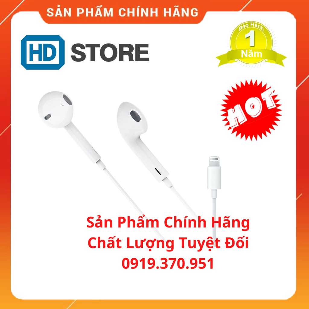 [ZIN BÓC MÁY] Tai Nghe Chân Lighting Cho Iphone 7 / 7plus / 8 / 8plus / X / Xsmax