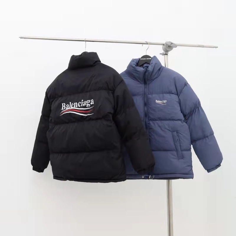 Áo khoác phao béo cho nữ thương hiệu Balenciaga cao cấp
