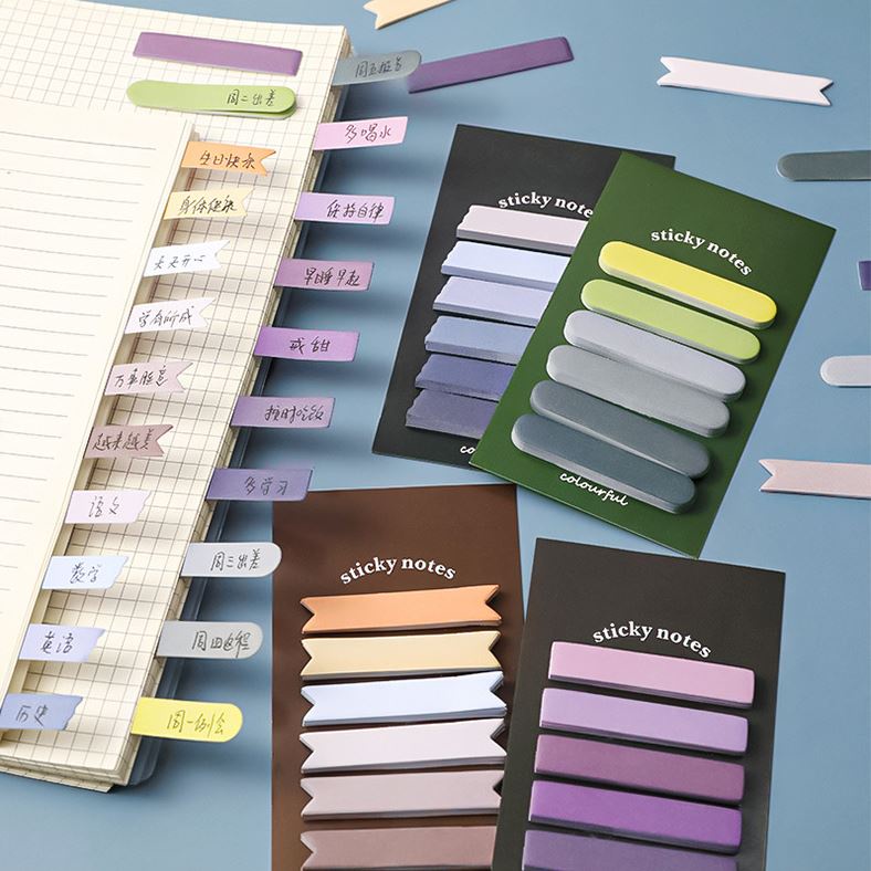 Giấy Note Ghi Chú Sticky Note 4 Màu 120 Tờ H203
