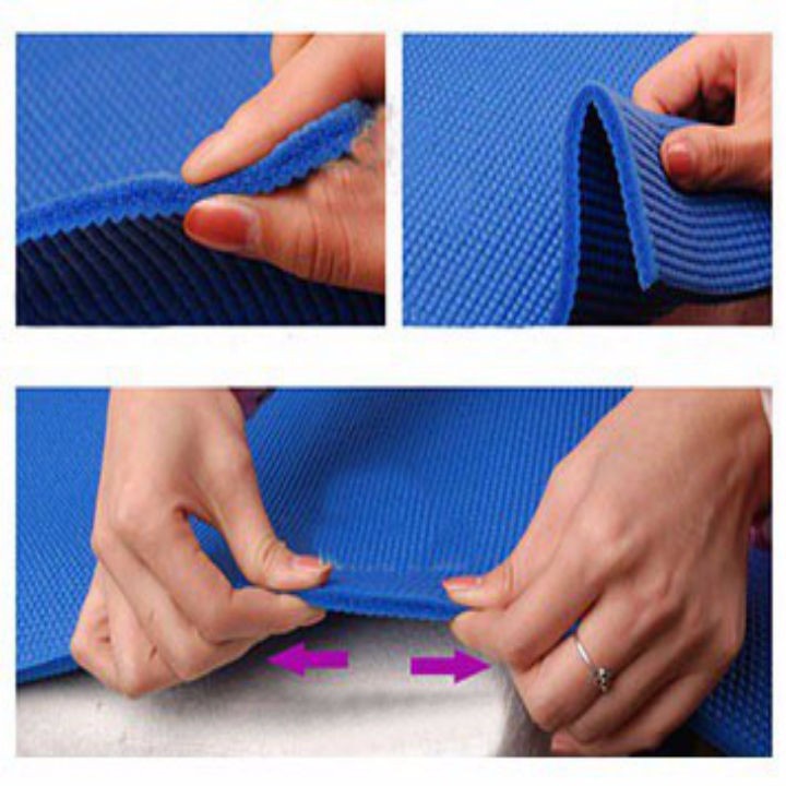 Thảm tập chống trơn Yoga TRAVEL YOGA MAT - Nhật Bản (Xanh)