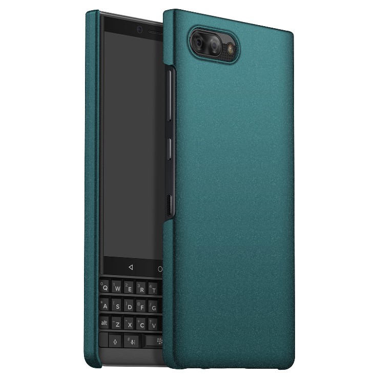 ốp lưng blackberry key2 siêu mỏng màu xanh rêu