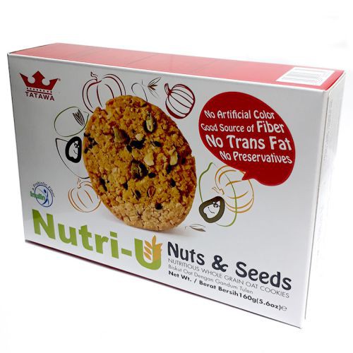 Bánh Ăn Kiêng Nutri-U Nut & Seeds 160G