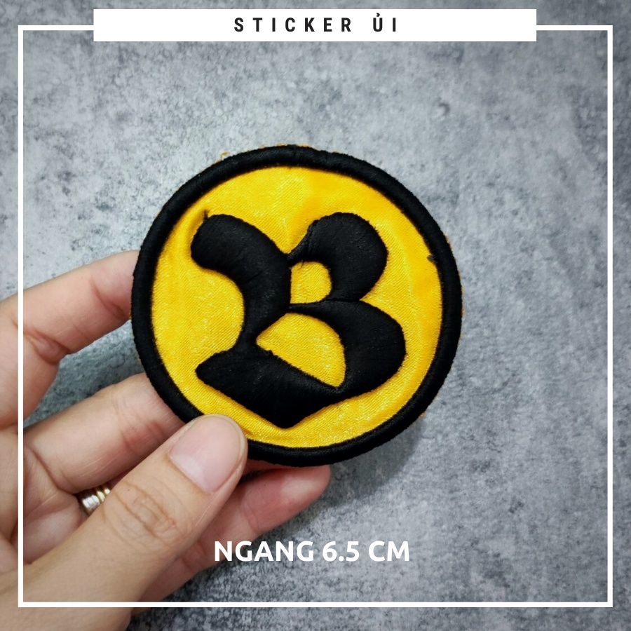 Sticker ủi quần áo cao cấp CÓ SẴN KEO ỦI,sticker dán quần áo dùng làm miếng dán vá Quần Áo,vá áo phao,trang trí quần áo