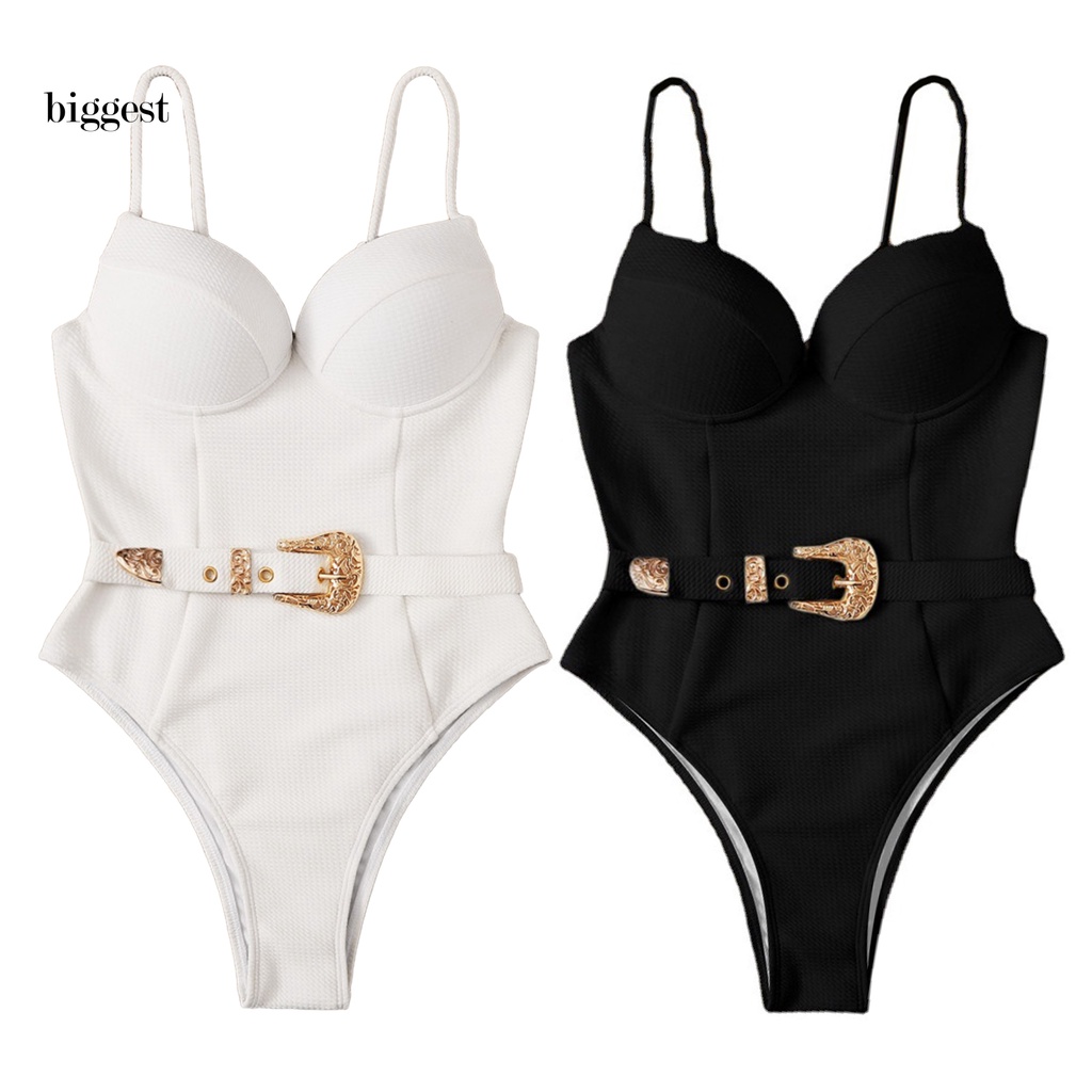 Bộ đồ bơi liền thân hai dây ôm dáng phong cách vintage cho nữ